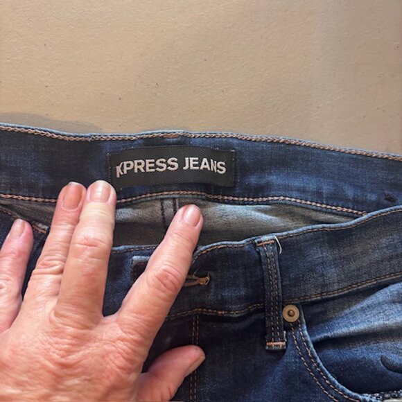 Express Skinny Midrise Jeans - Size 10R - Picture 8 of 9